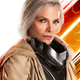 This poster of Pfeiffer in the film is the only official image of her released.